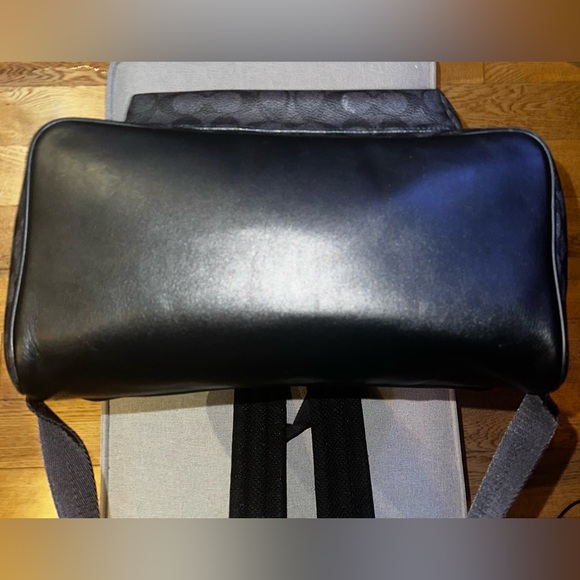 Coach X Michael B. Jordan Charter Backpack 24 In Black Signature Canvas - Picture 7 of 11